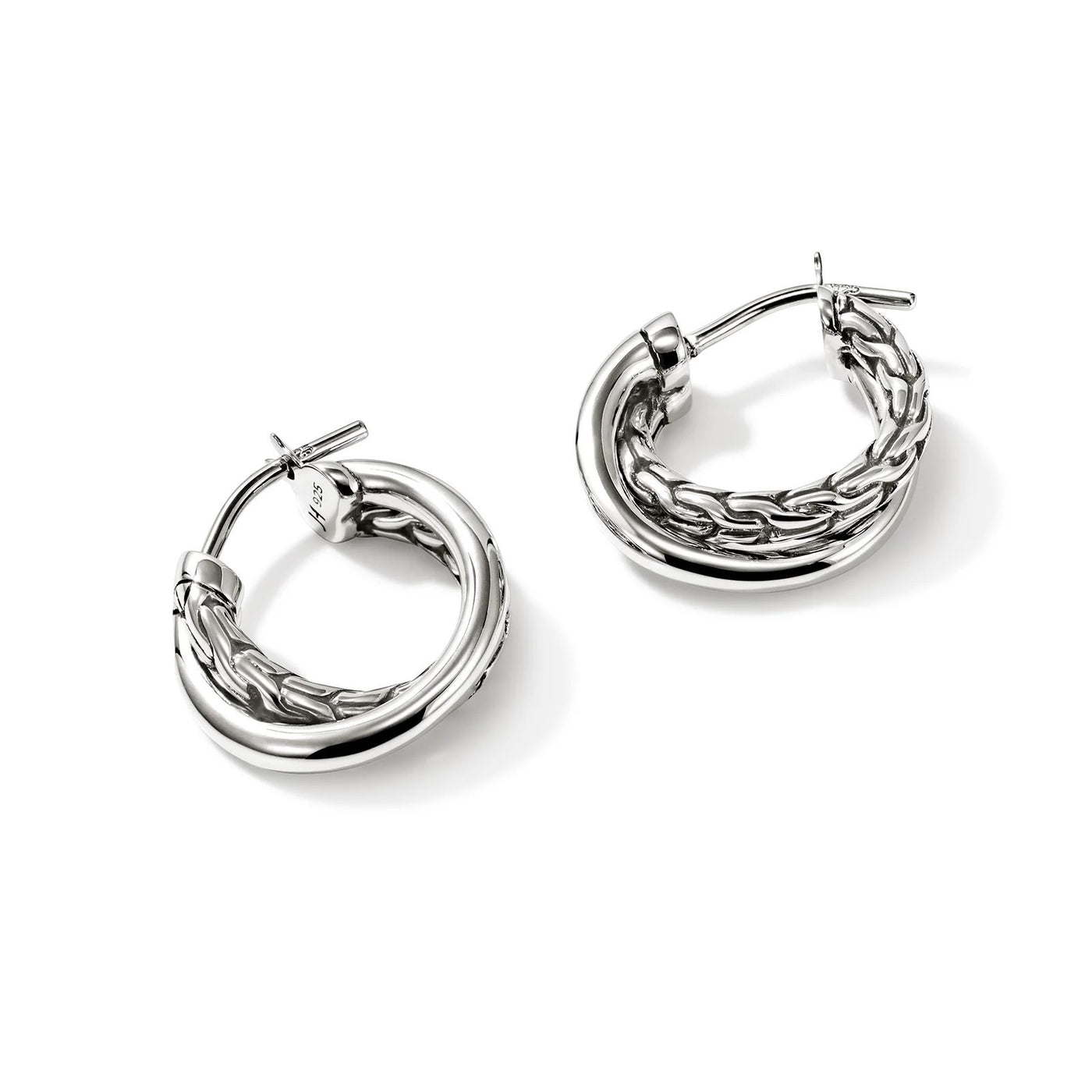 Sterling Silver Essentials Collection Earrings