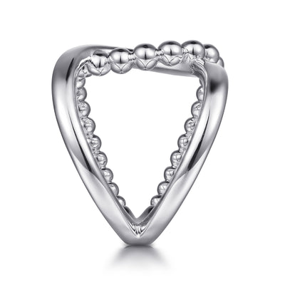 Sterling Silver White Ring Size 6.5