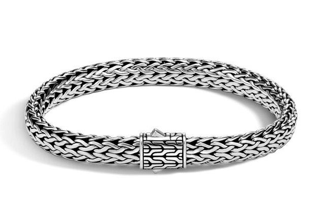 Sterling Silver Classic Chain 8 inch Bracelet