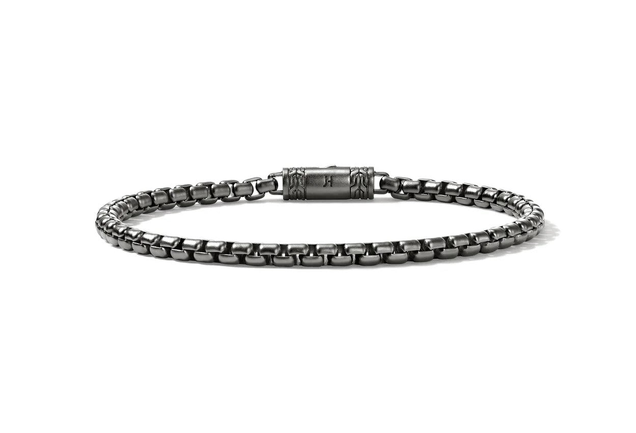 Sterling Silver Box Chain Bracelet