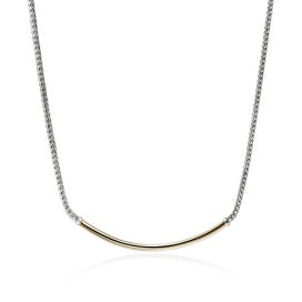 Sterling/14K Yellow & White Essentials Collection Necklace