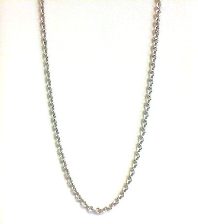 Sterling Silver Cable Link 20 Chain