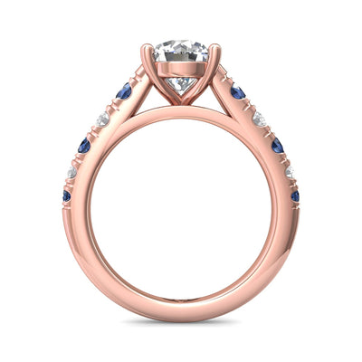 FlyerFit Encore 18K Pink Gold Engagement Ring