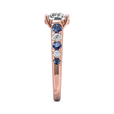 FlyerFit Encore 14K Pink Gold Engagement Ring