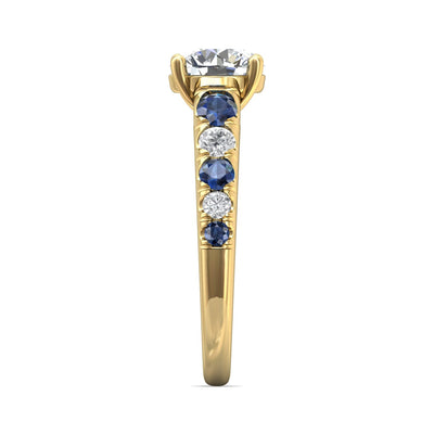 FlyerFit Encore 14K Yellow Gold Engagement Ring