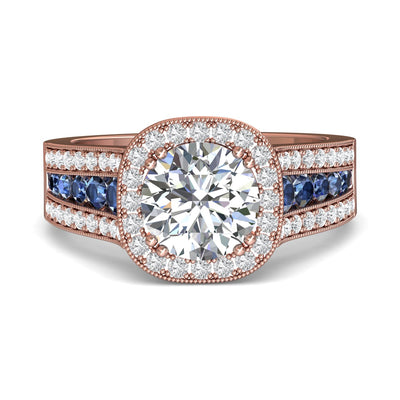 FlyerFit Encore 18K Pink Gold Engagement Ring