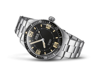 ORIS Watches USA, Inc Diver Sixty-Five 60th Anniv. Edition 40 mm Stainless Steel/18K