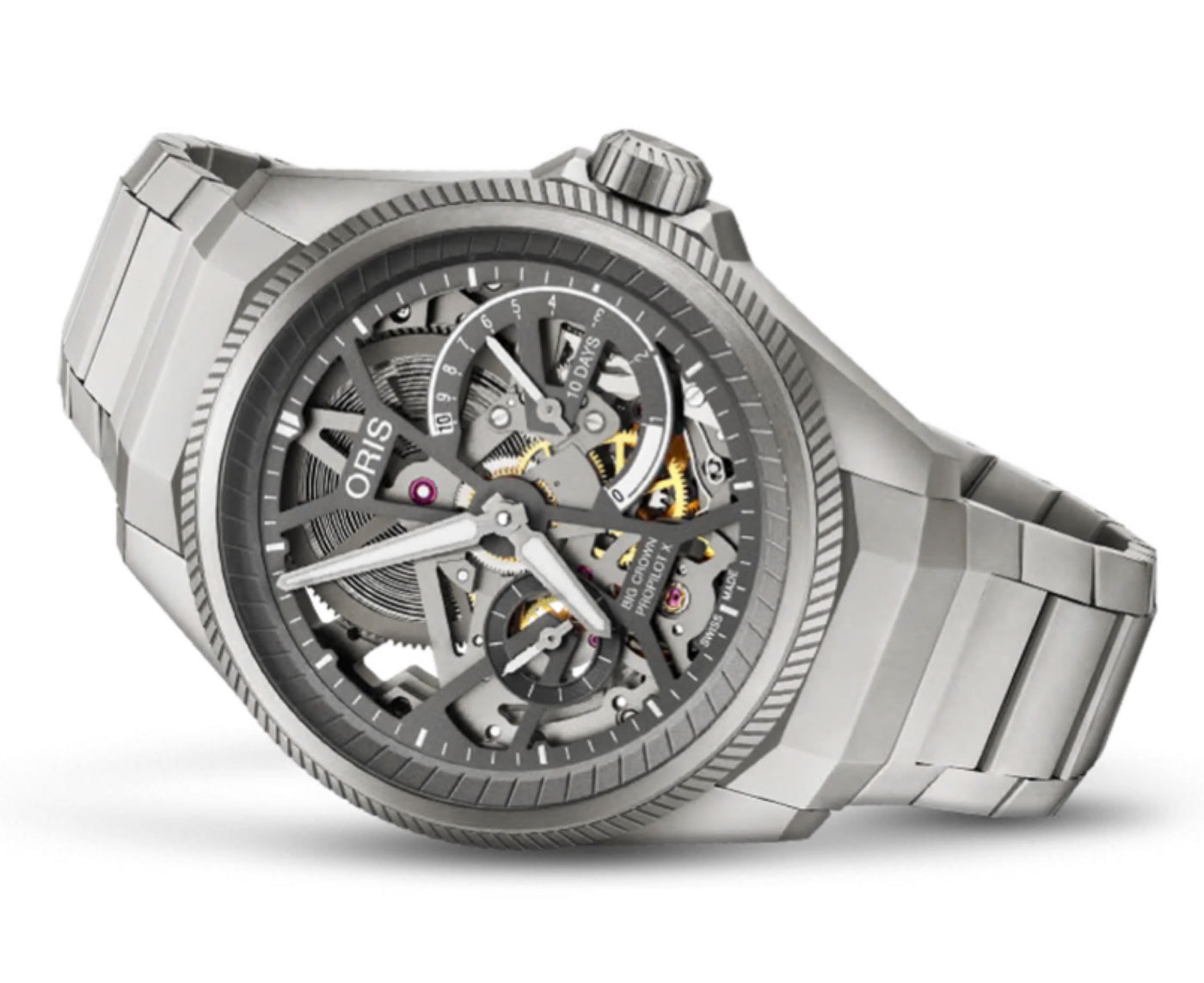 ORIS Watches USA, Inc BC Pro Pilot X Calibre 115 44 mm Titanium