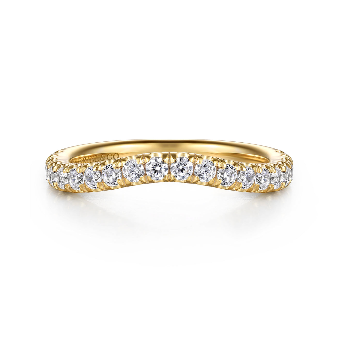 14K Yellow 0.48 ctw. Natural Diamond Wedding Ring