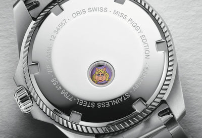 ORIS Watches USA, Inc Miss Piggy 34 mm Stainless Steel