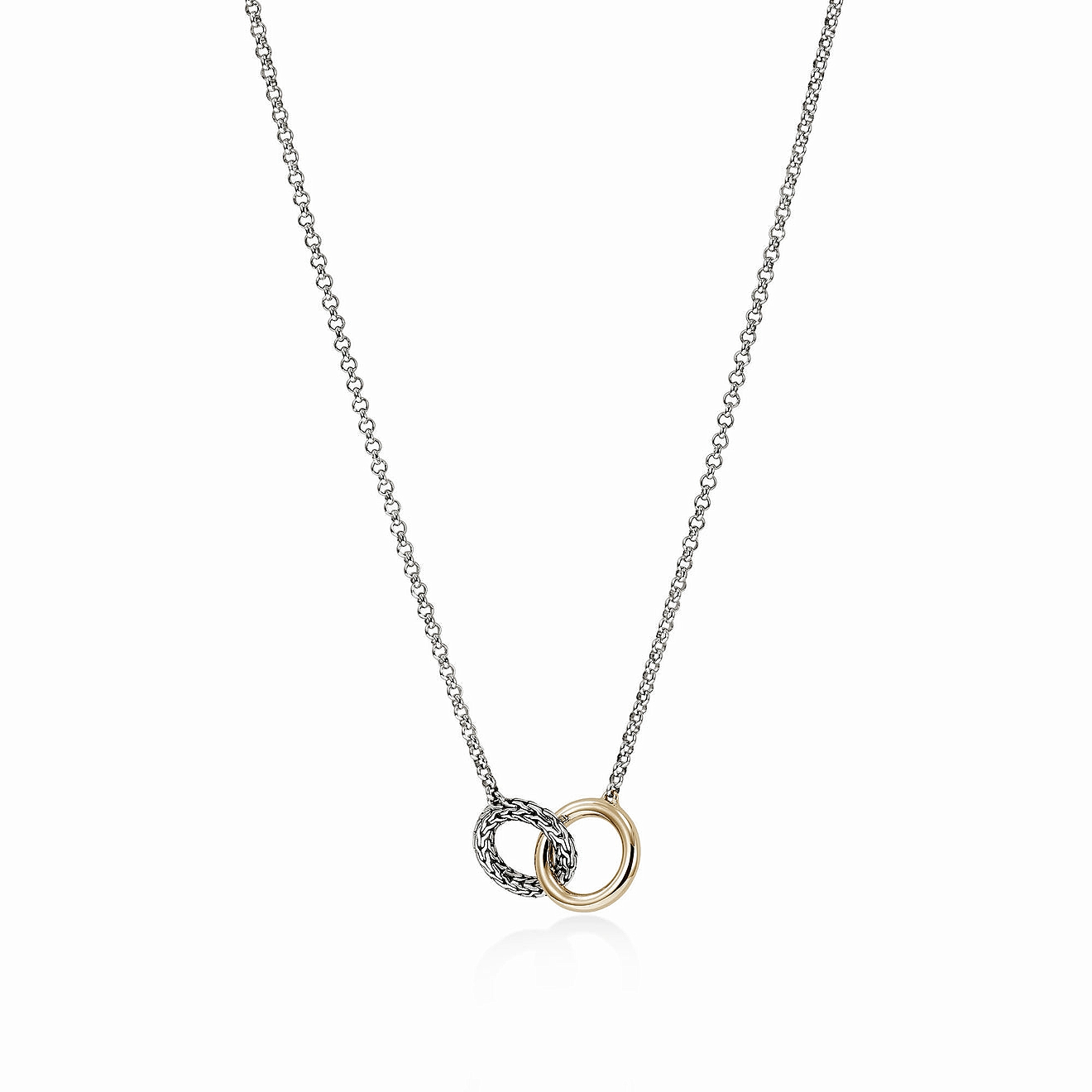 Sterling/14K Yellow Gold Essentials Collection Necklace