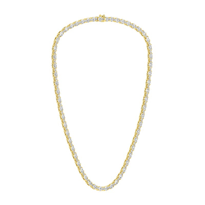 14K Yellow Lab Grown Diamond 18 inch Necklace