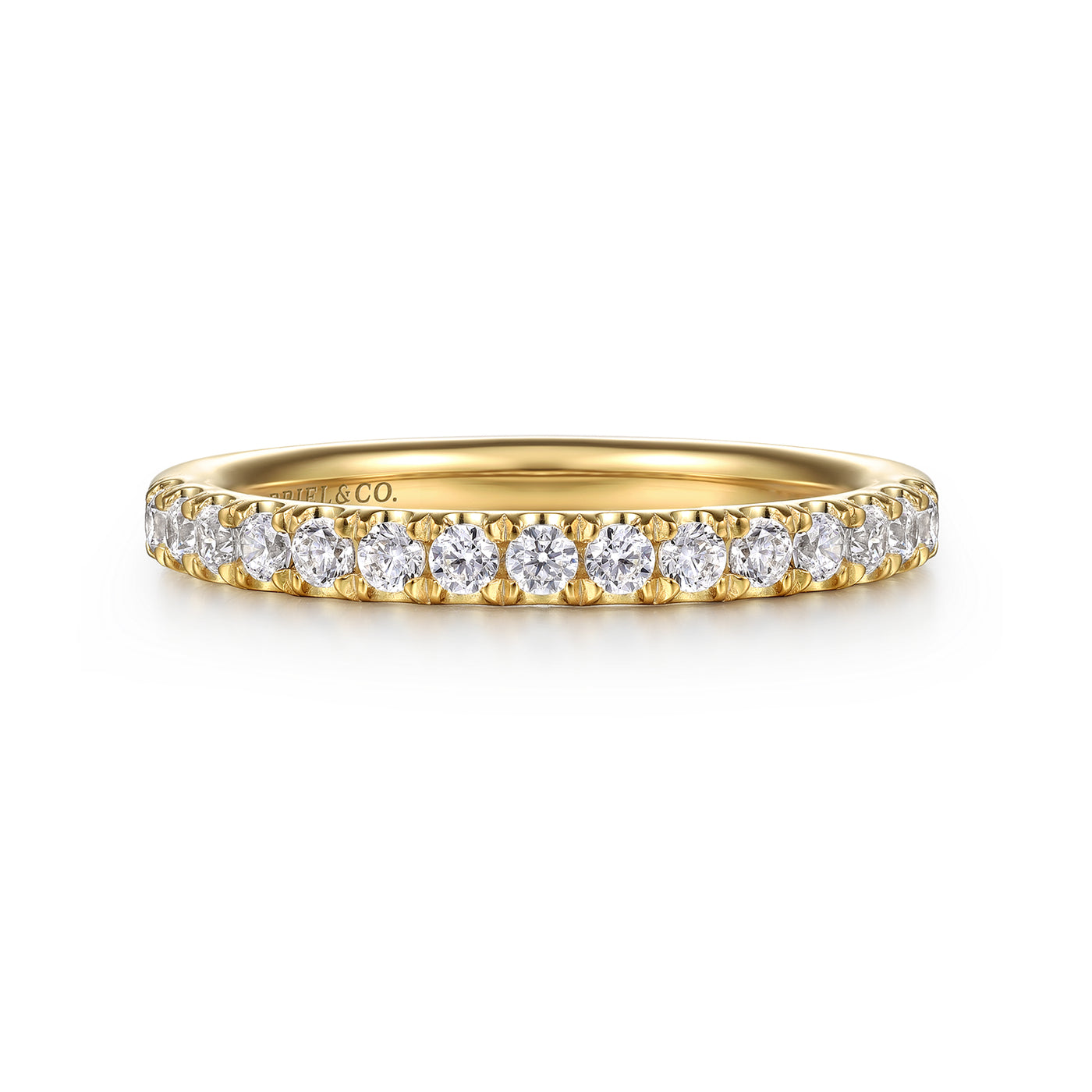 14K Yellow 0.36 ct. Natural Diamond Wedding Ring