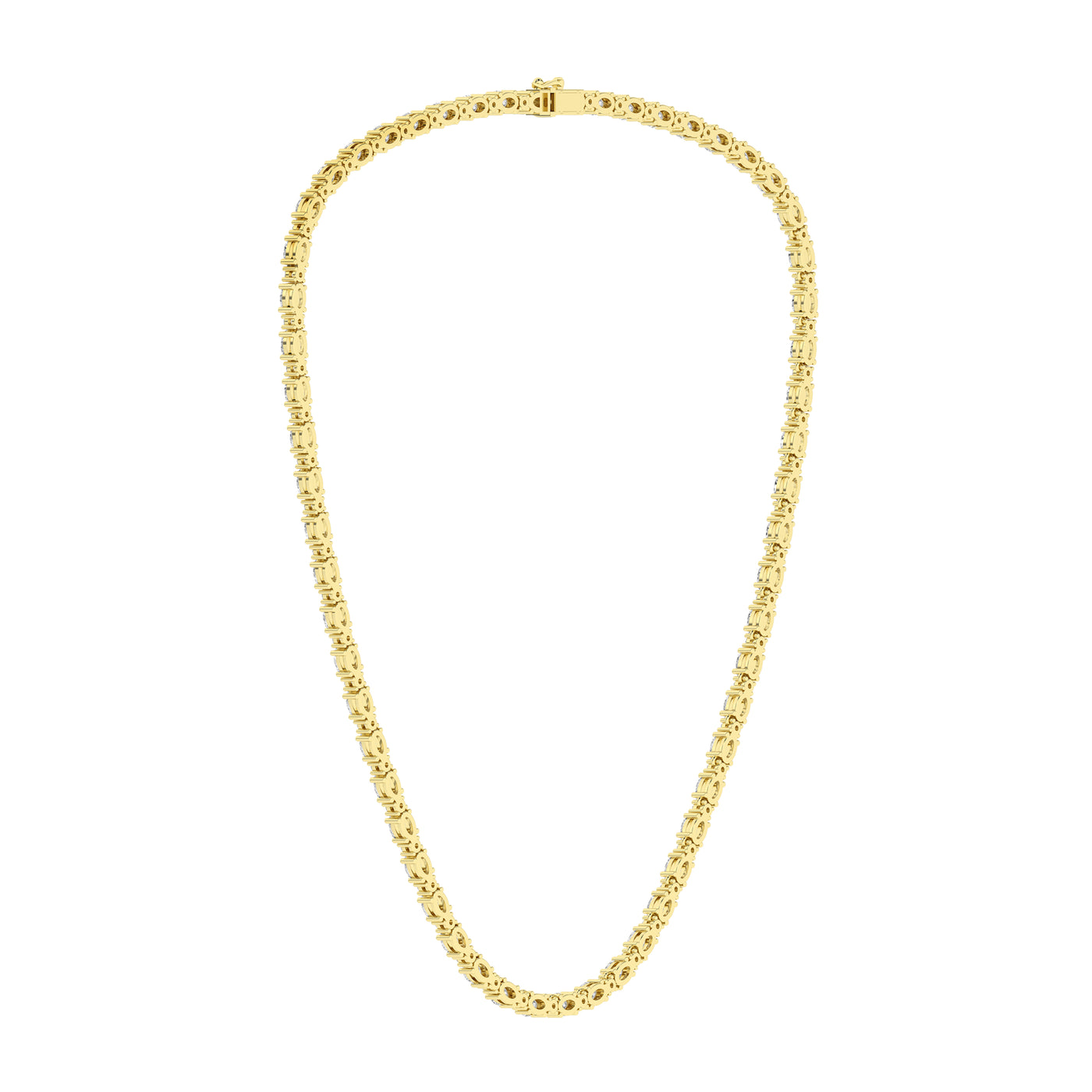 14K Yellow Lab Grown Diamond 18 inch Necklace