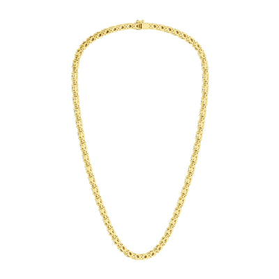 14K Yellow Lab Grown Diamond 18 inch Necklace