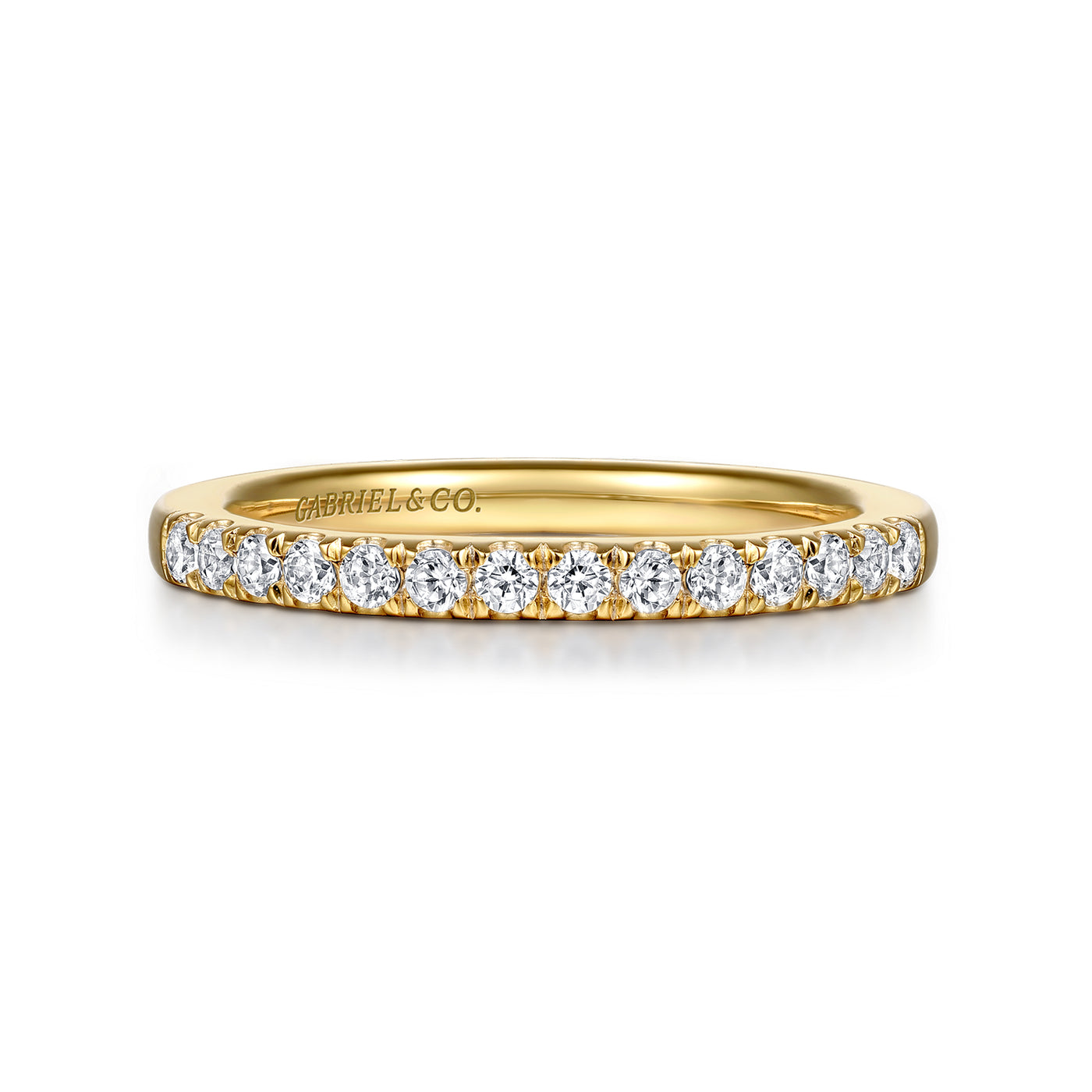 14K Yellow 0.25 ctw. Natural Diamond Wedding Ring