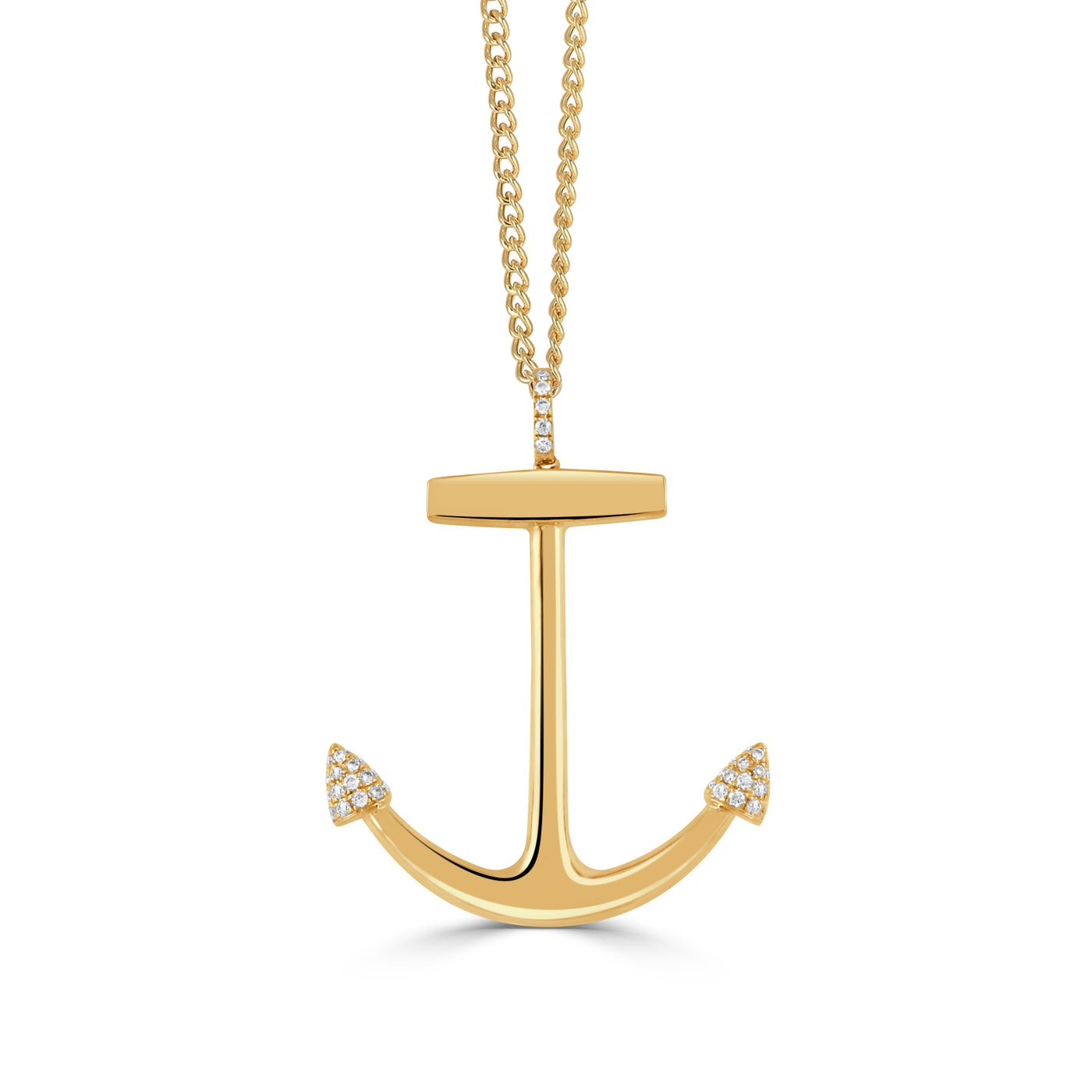 P10074 - 18k Yellow Gold Pendant from the Maritime collection