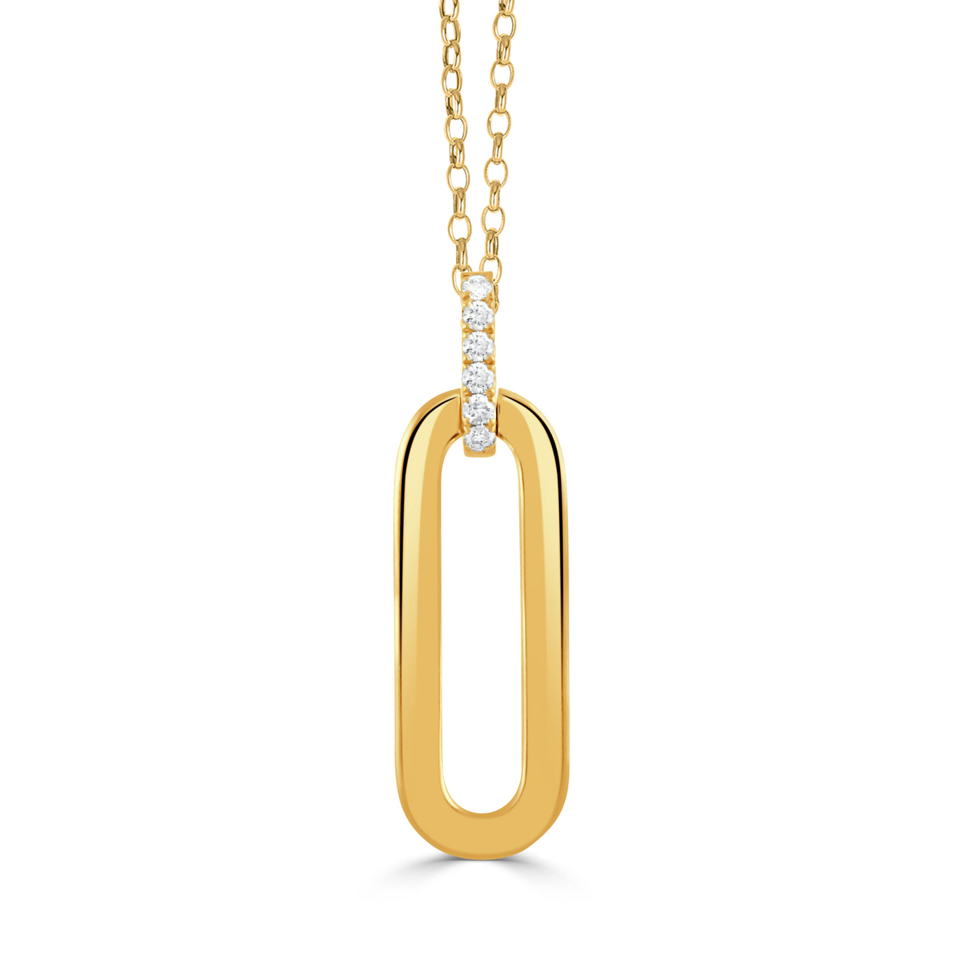 P10279 - 18k Yellow Gold Pendant from the Fibonacci collection