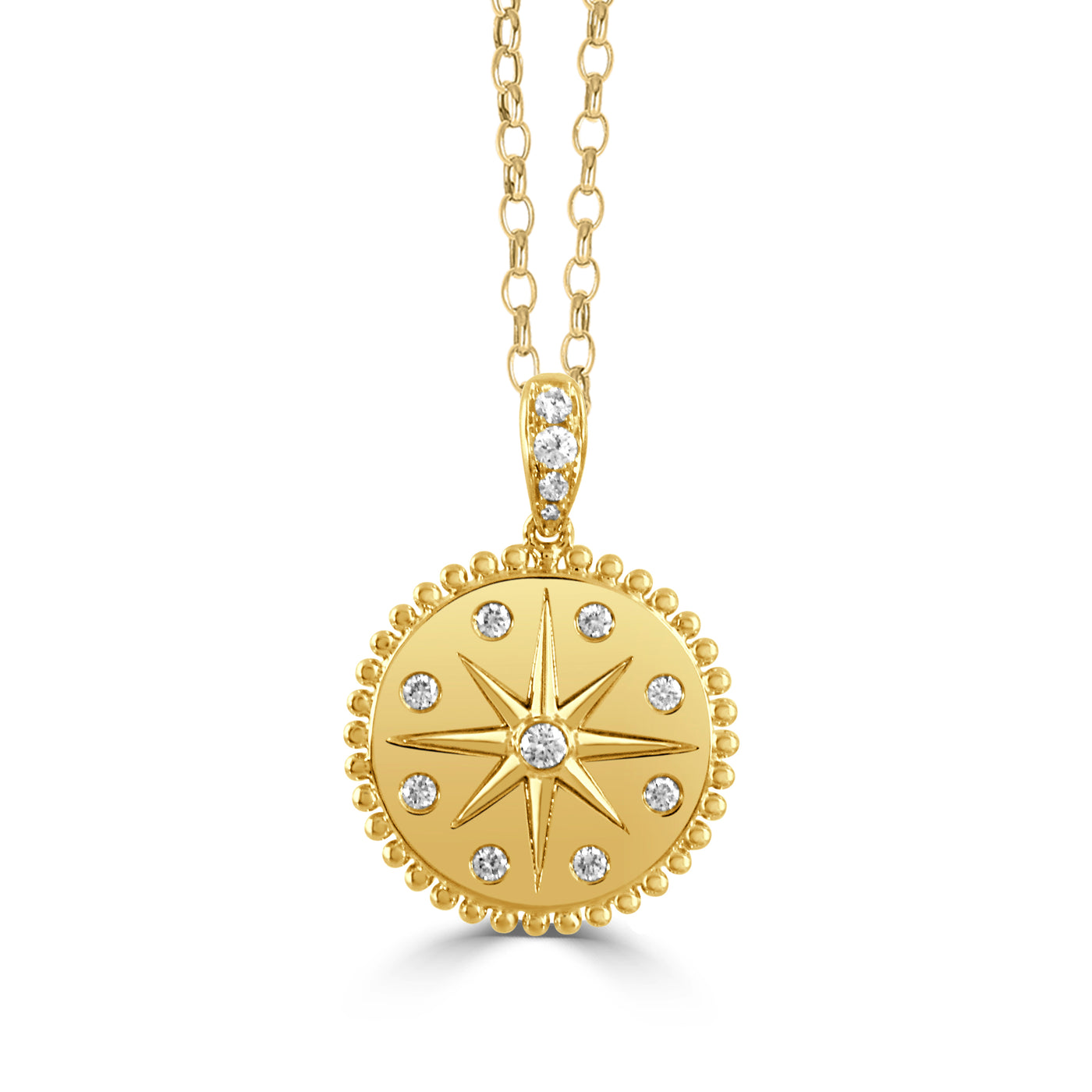 P10311 - 18K Yellow Gold Pendant from the Maritime collection