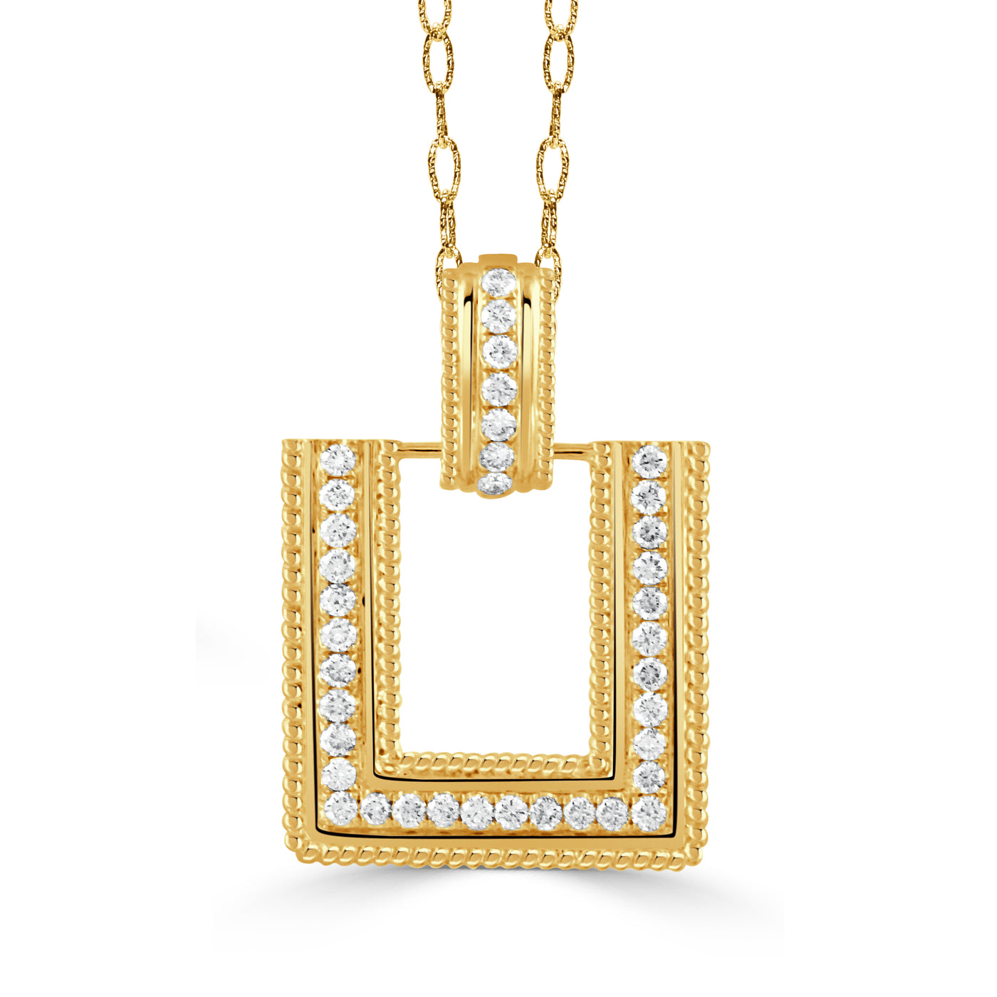 P10549 - 18k Yellow Gold Pendant from the Byzantine collection