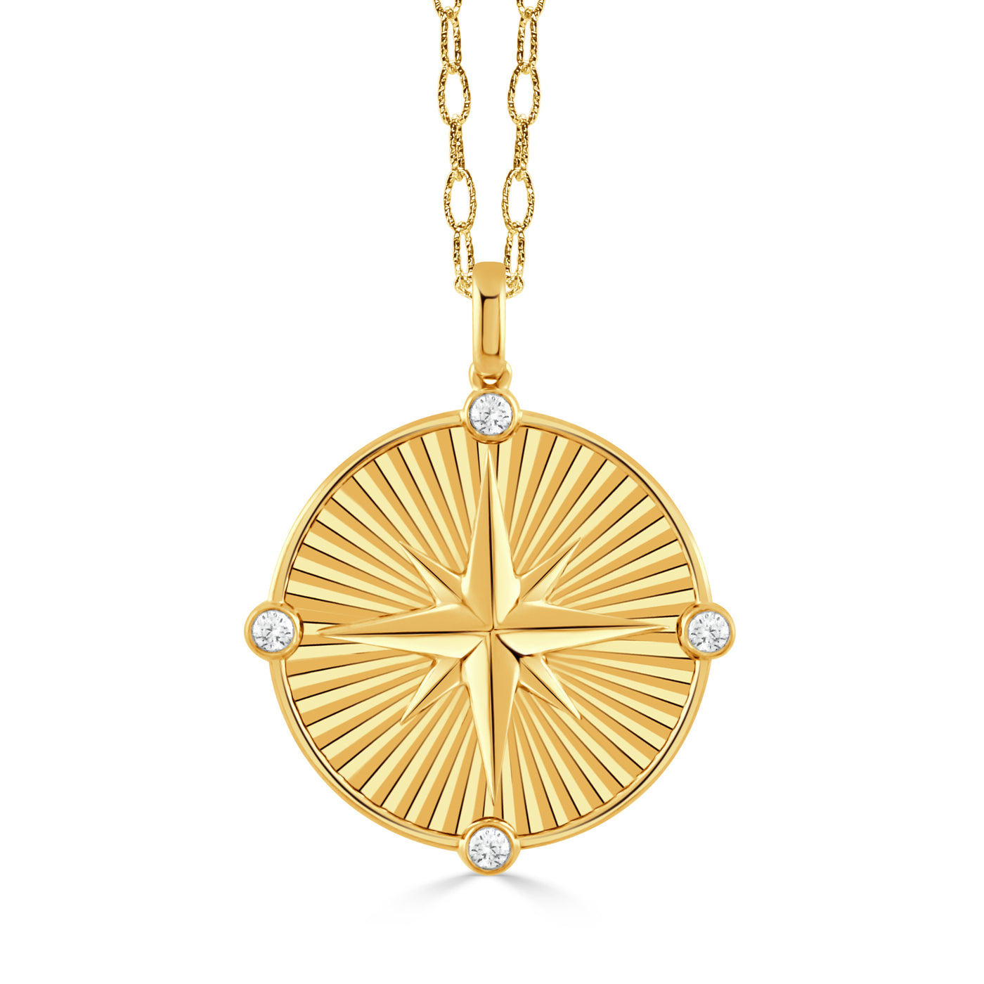 P11244 - 18k Yellow Gold Pendant from the Helios collection