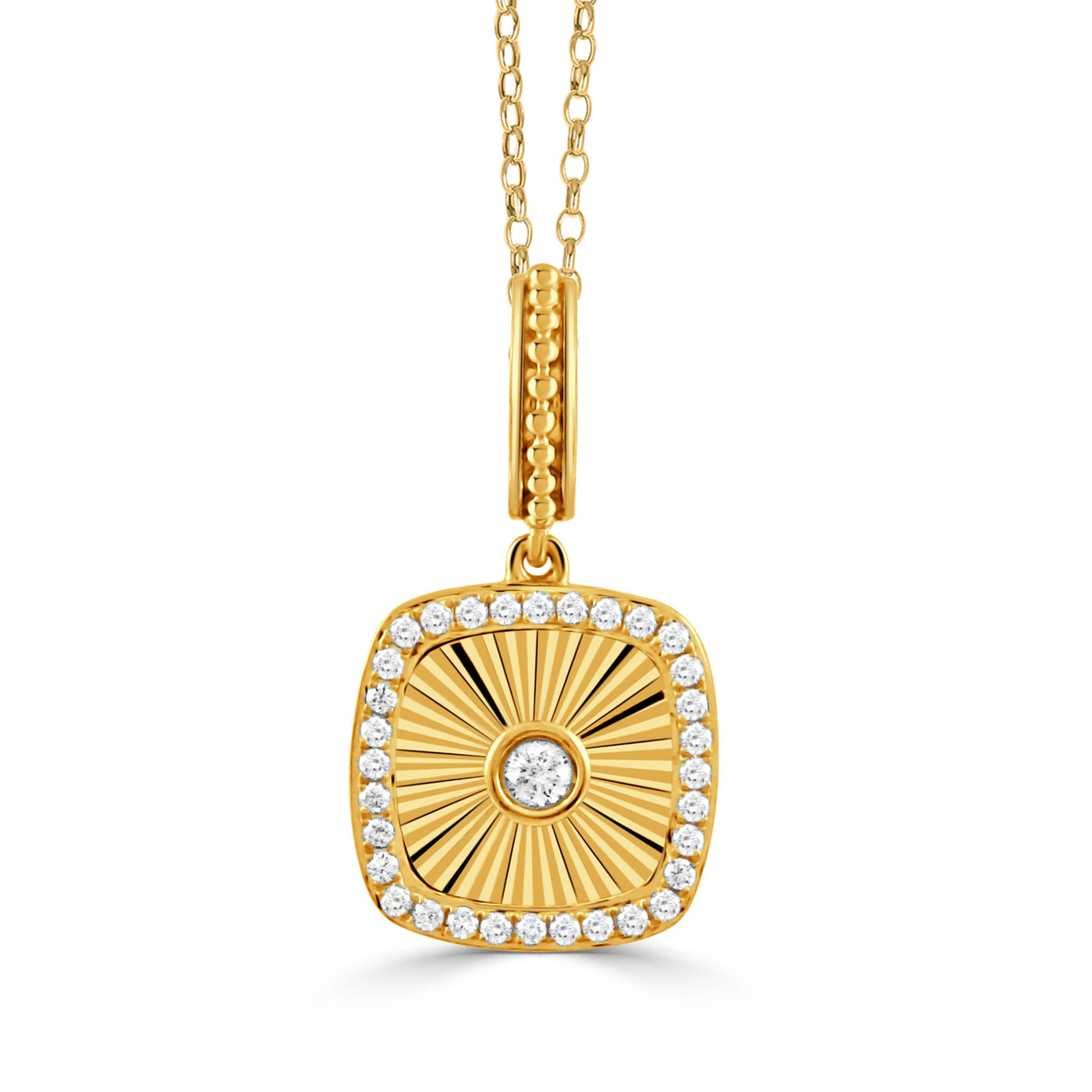 P11434 - 18k Yellow Gold Pendant from the Helios collection