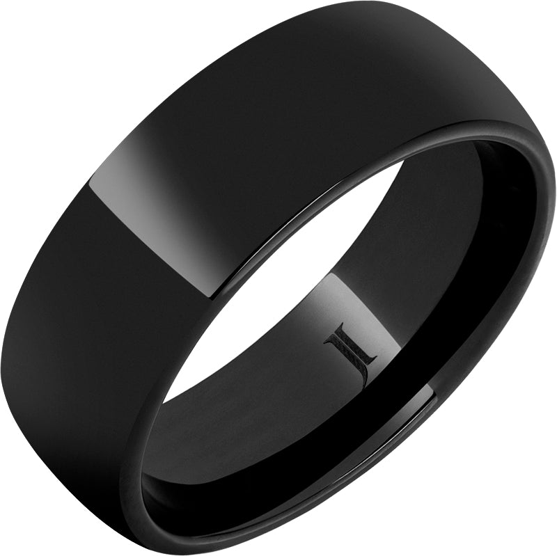 Black Diamond Ceramic™ Domed Ring