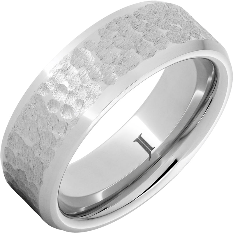 Lunare - Serinium® Moon Surface Carved Ring