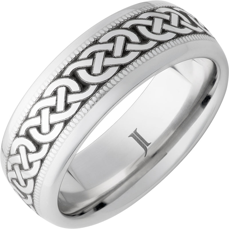 Serinium® Ring with Celtic Knot Pattern