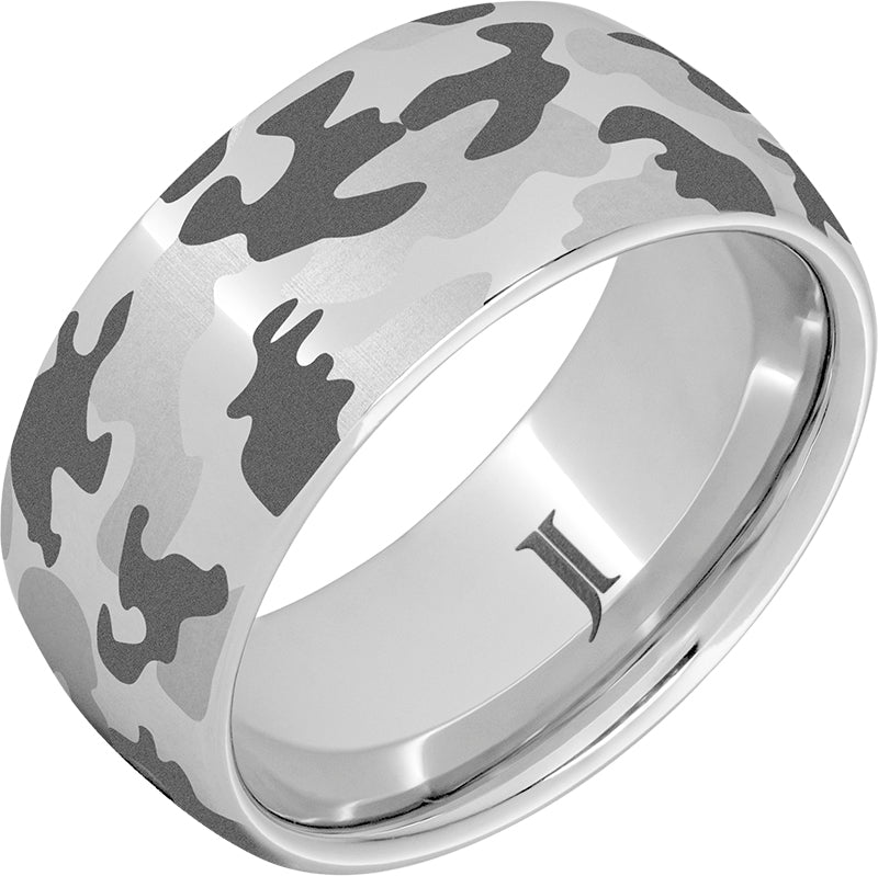 The Hunter - Serinium® Camo Engraved Ring