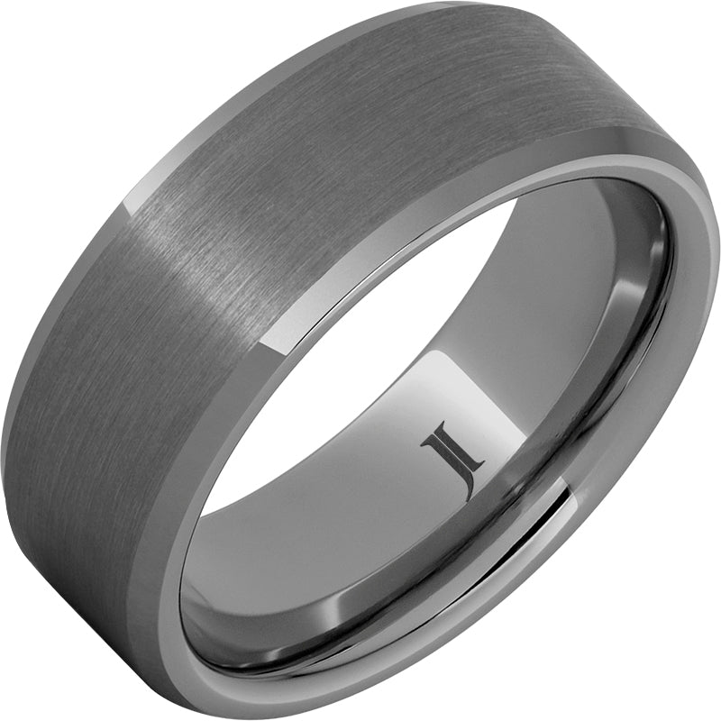 The Existentialist - Rugged Tungsten™ Satin Finish Mens Ring