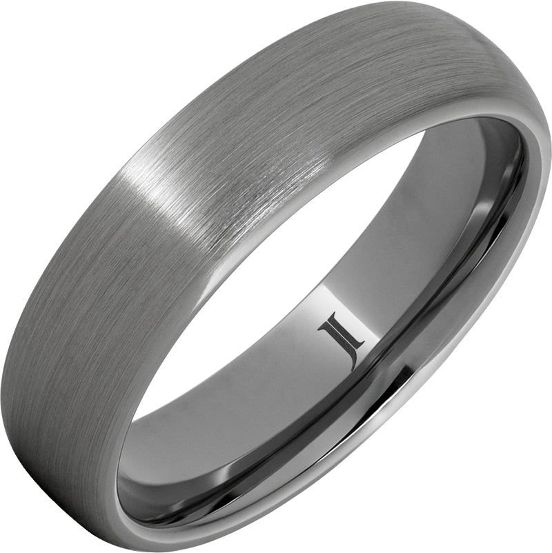 Simplicity - Classic Rugged Tungsten™ Mens Ring with Satin Finish