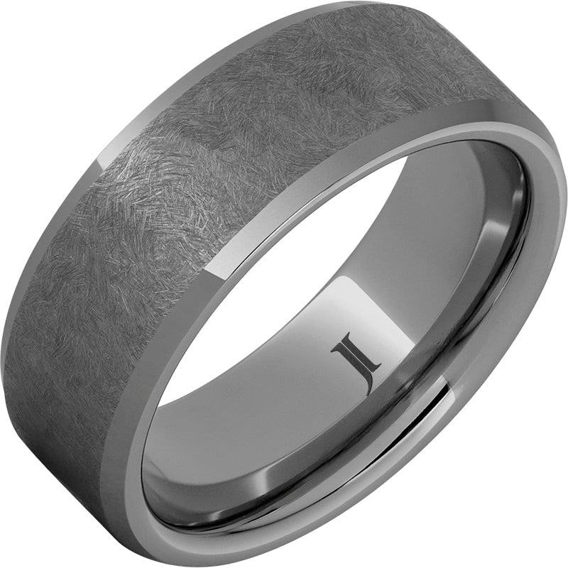 The Sentinel â€“ Rugged Tungsten™ Hand Finished Ring