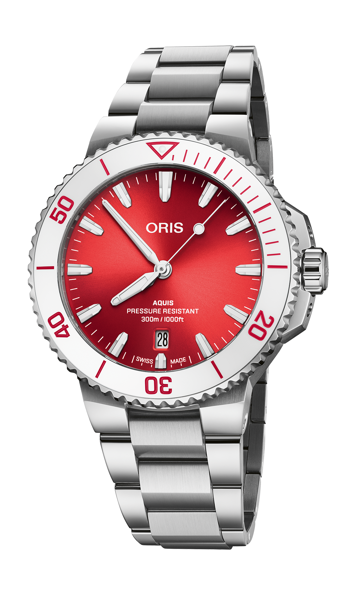 ORIS Watches USA, Inc Aquis Date 41.5 mm Stainless Steel