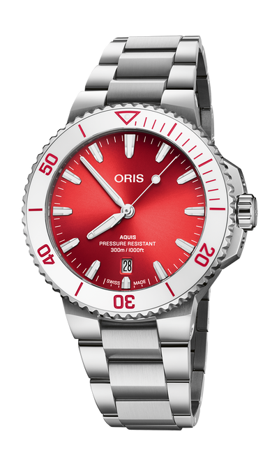 ORIS Watches USA, Inc Aquis Date 41.5 mm Stainless Steel
